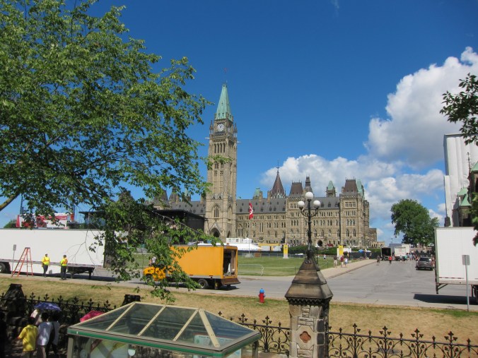 Peace Tower and the Parliament Buildings