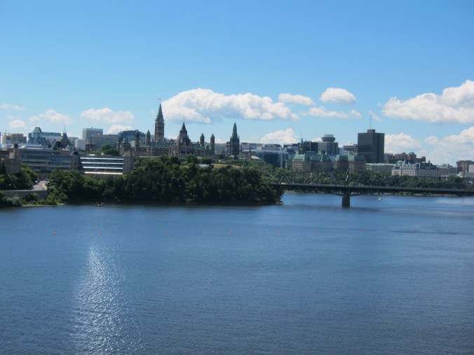 Ottawa as seen from Gatineau, QC