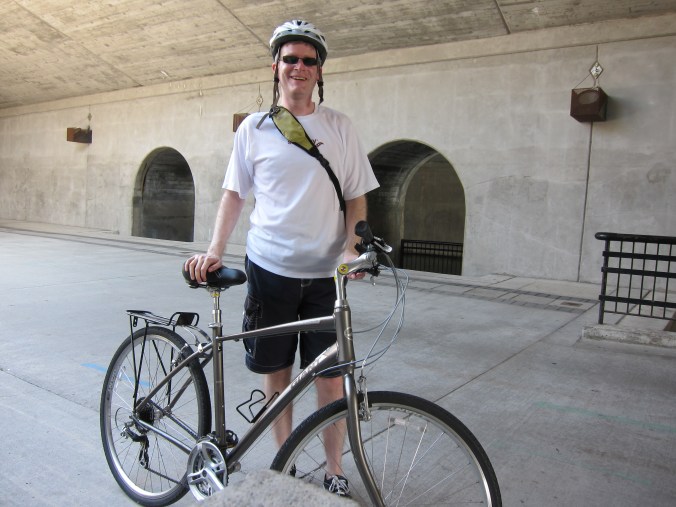 End of the cycling tour