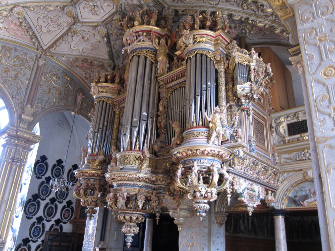 Pipe organ at Frederiksborg Castle