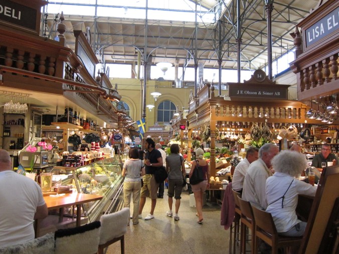 Inside Östermalm Saluhall