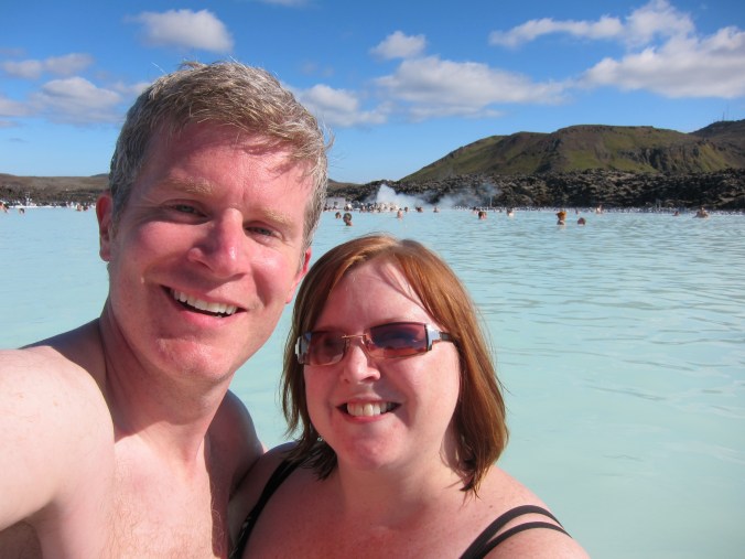 Us at the Blue Lagoon
