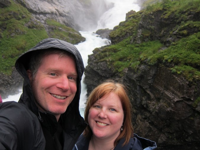 Us just before arriving at Myrdal