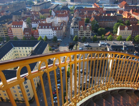 Copenhagen from Church of our Saviour