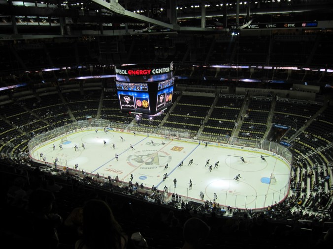 Up into the nosebleeds