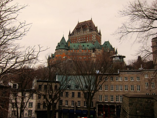Favourite 2013 travel photos.  Quebec City, QC.  April 2013.