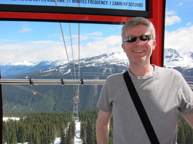 On the gondola over to Blackcomb