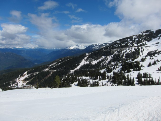 View from top of Blackcomb