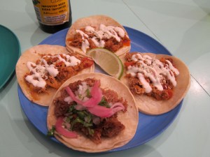 Second course tacos
