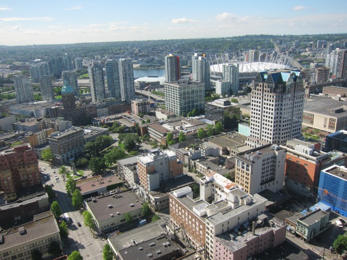 Looking toward Yaletown