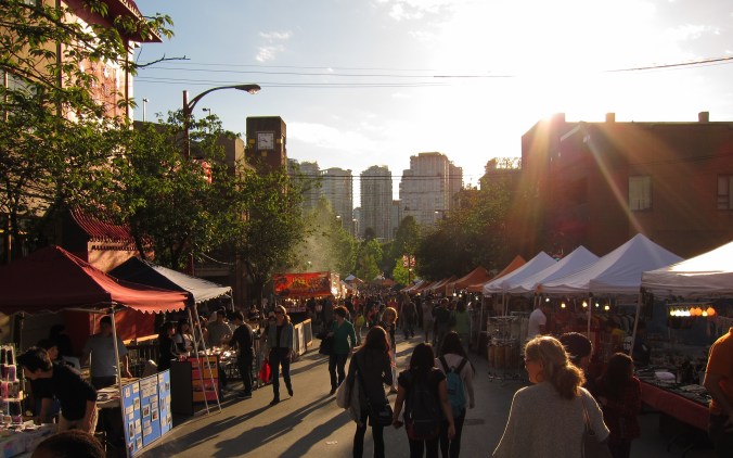 Night market in Chinatown