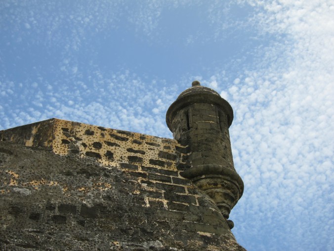 Lookout at Castillo de San Cristóbal