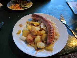 Meal at Grinzing heuriger