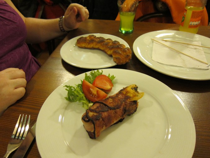 Gluten free beer cheese and pretzel