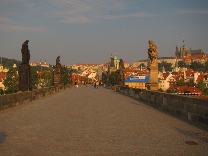 Charles Bridge, early morning