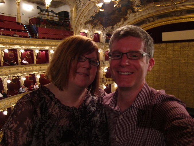 Us at State Opera in Prague