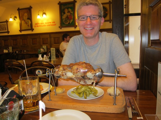 Pork knee in Prague