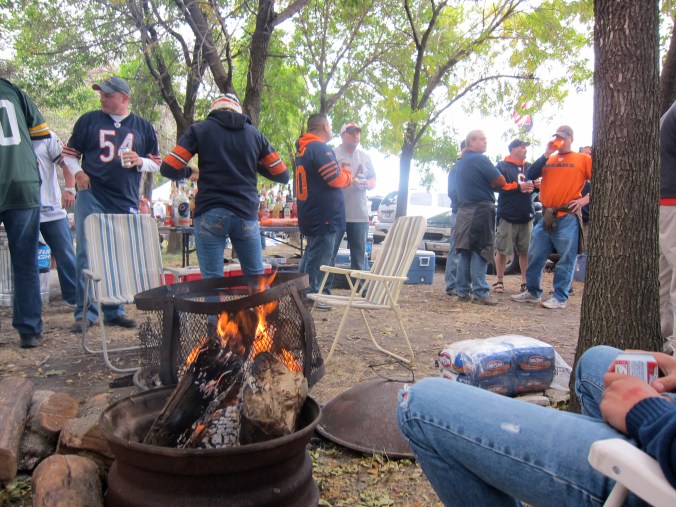 Chicago Bears tailgating