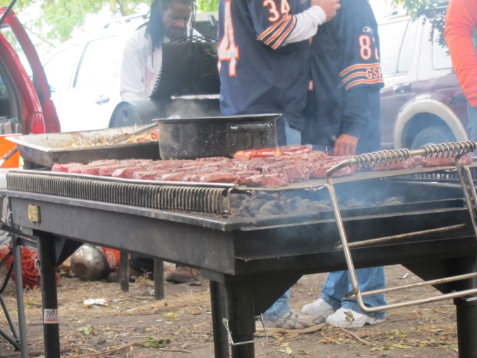 Chicago Bears tailgating