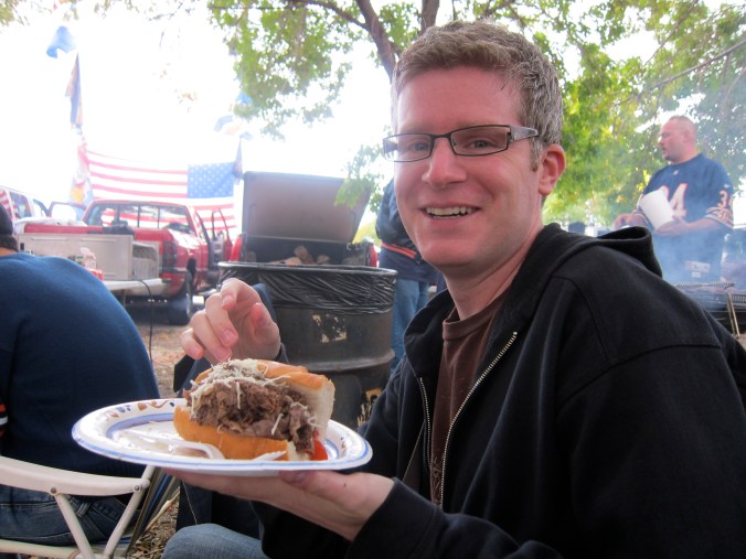 Chicago Bears tailgating