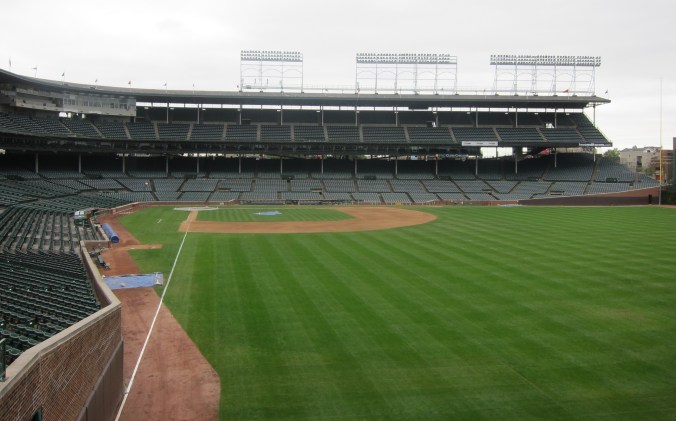 Bleachers at Wrigley Field