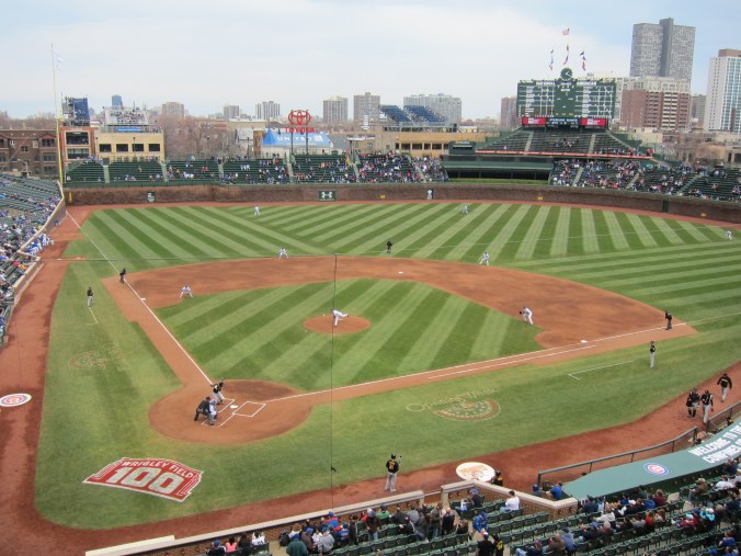 My seats at Wrigley