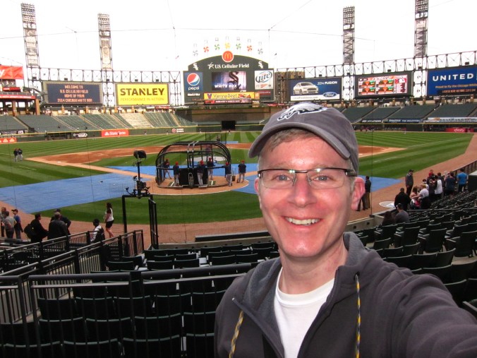 Me at the White Sox game