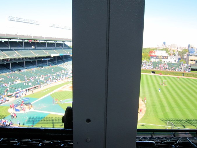 The worst seat at Wrigley?