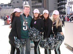 My first Philadelphia Eagles game