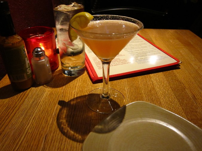 Mezcal margarita at Frontera