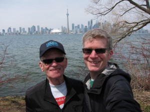 Me and Dad in Toronto