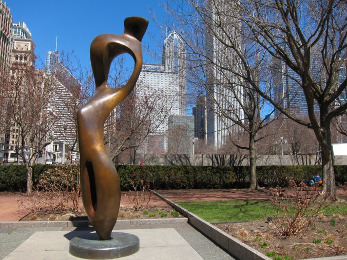 Large Interior Form by Henry Moore