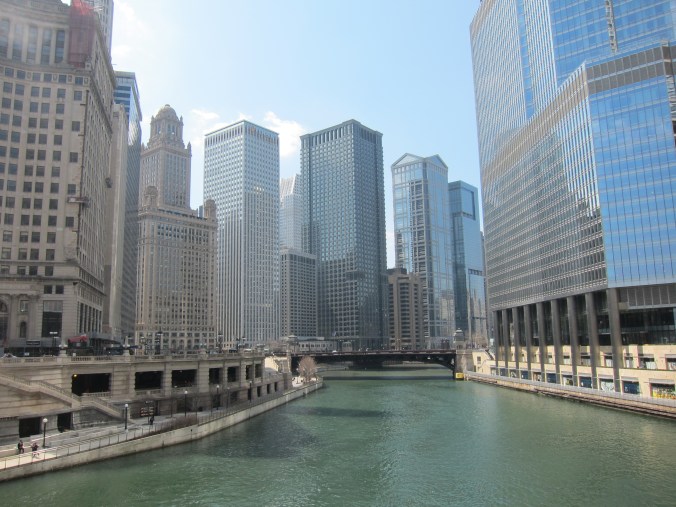 Chicago River skyline