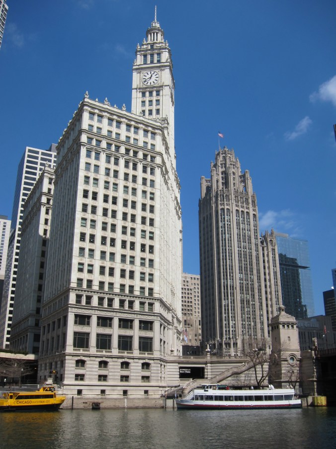 Wrigley Building and Tribune Tower, Chicago