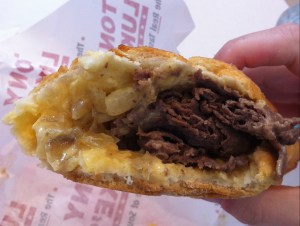 Tony Luke's cheesesteak
