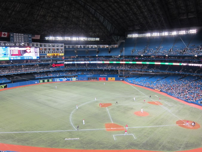 Jays-Angels from the upper deck