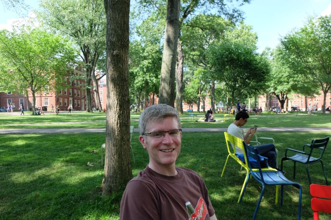 Me at Harvard