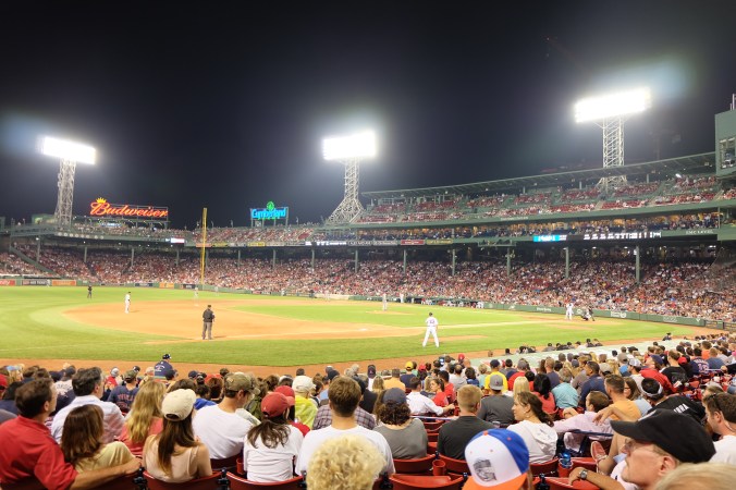 Fenway under the lights