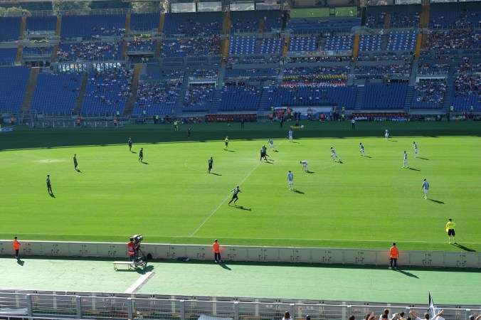 Kickoff for Lazio-Sassuolo