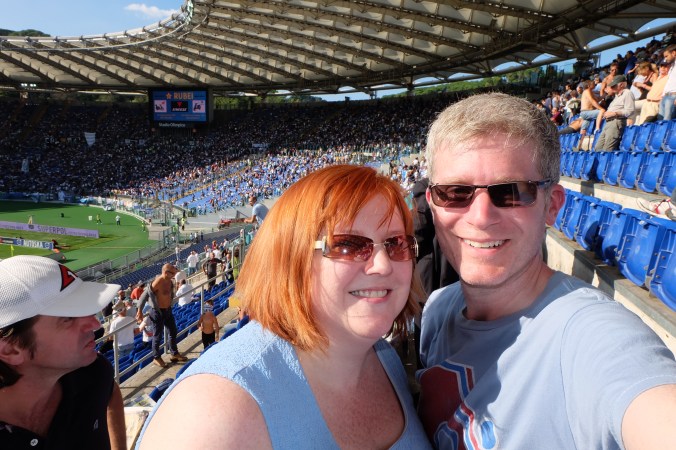 Half-time at Stadio Olimpico