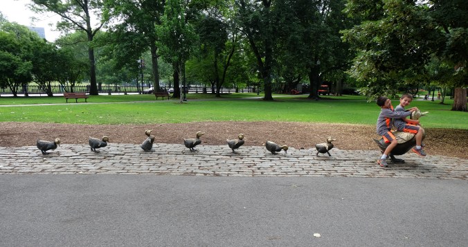 "Make Way for Ducklings" by Nancy Schön