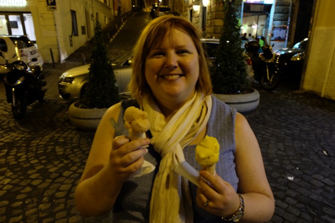 Gelato in Rome