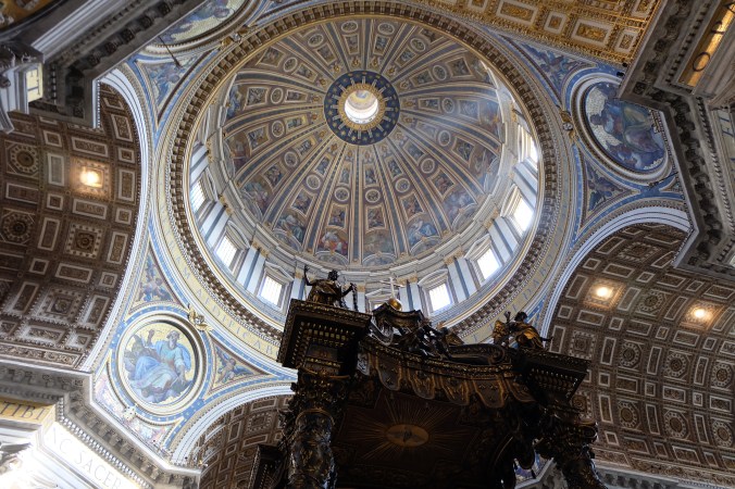 Inside St. Peter's Basilica