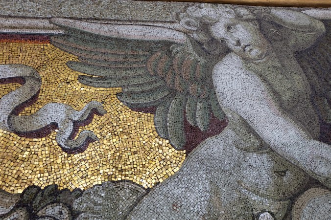 Mosaic inside St. Peter's Basilica