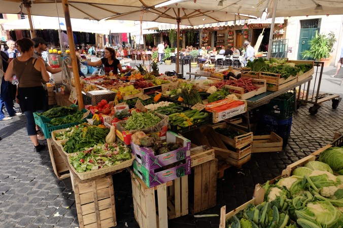 Campo de' Fiori market