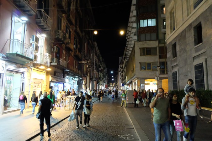 Passeggiata on via Toledo