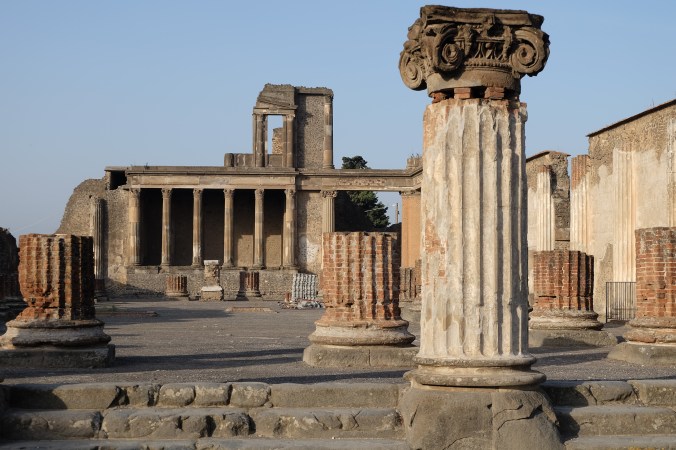 Bascilica at Pompeii