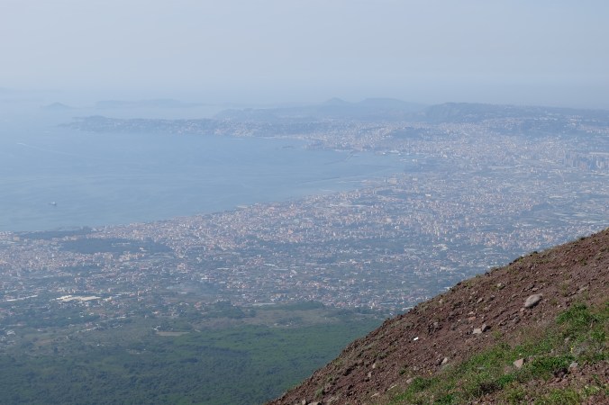 Looking toward Naples