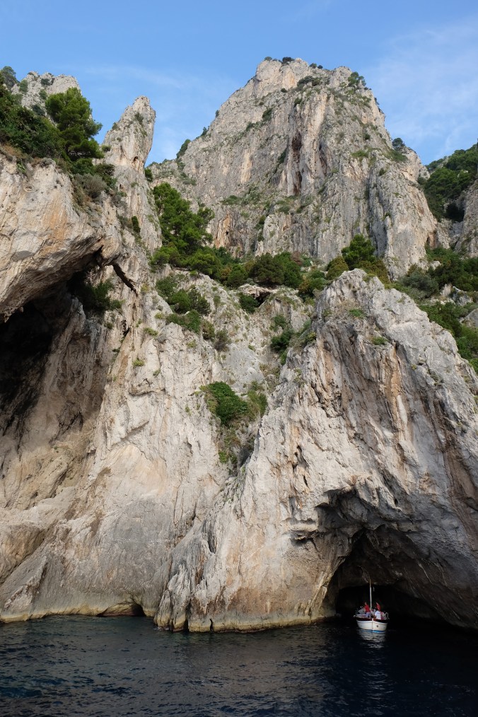 A grotto on isle of Capri