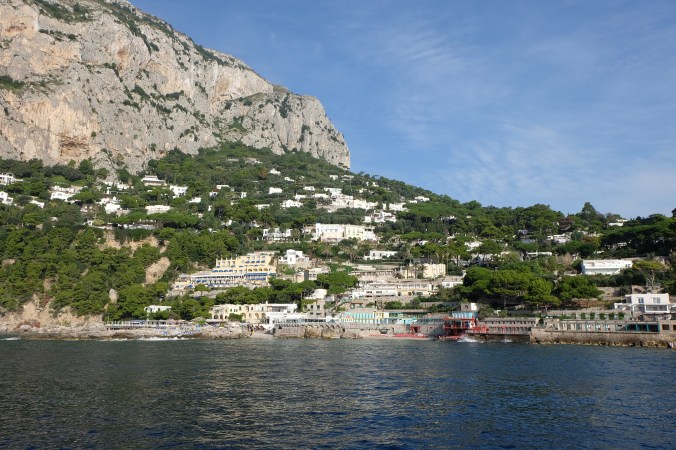Marina Piccola on isle of Capri
